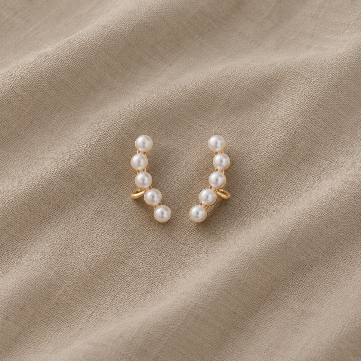 Cercei minimaliști cu clips