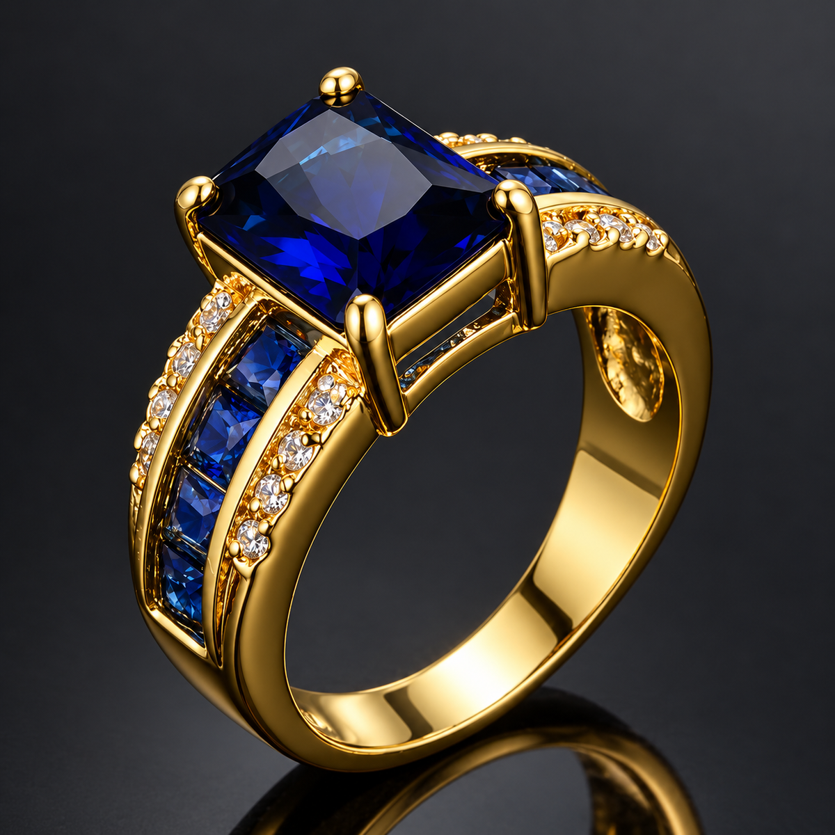 „Kassira Bluemont” – Inel auriu