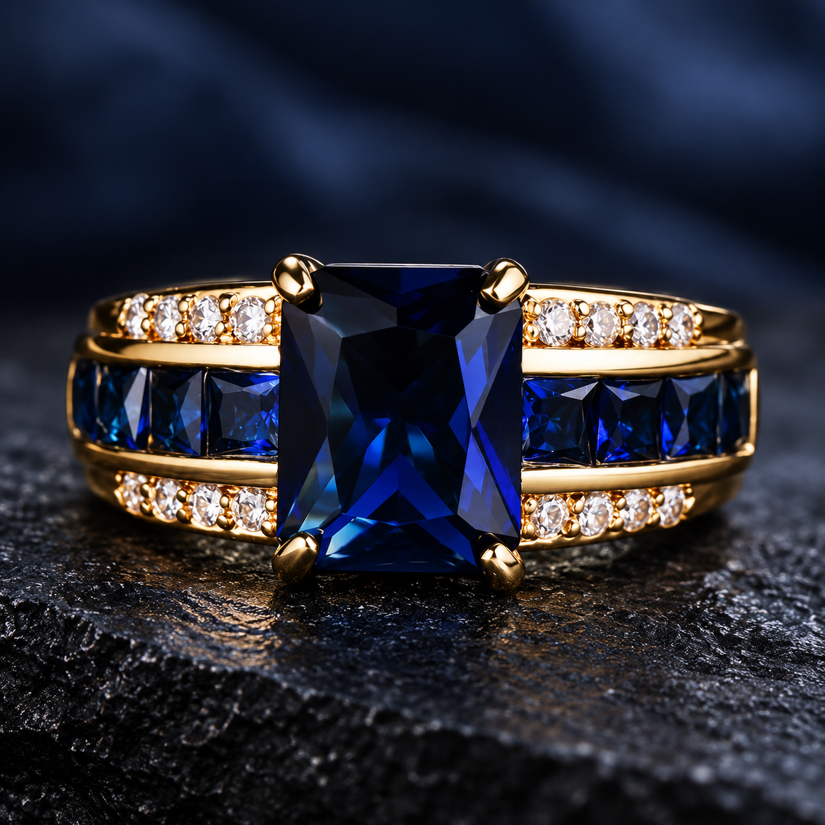 „Kassira Bluemont” – Inel auriu
