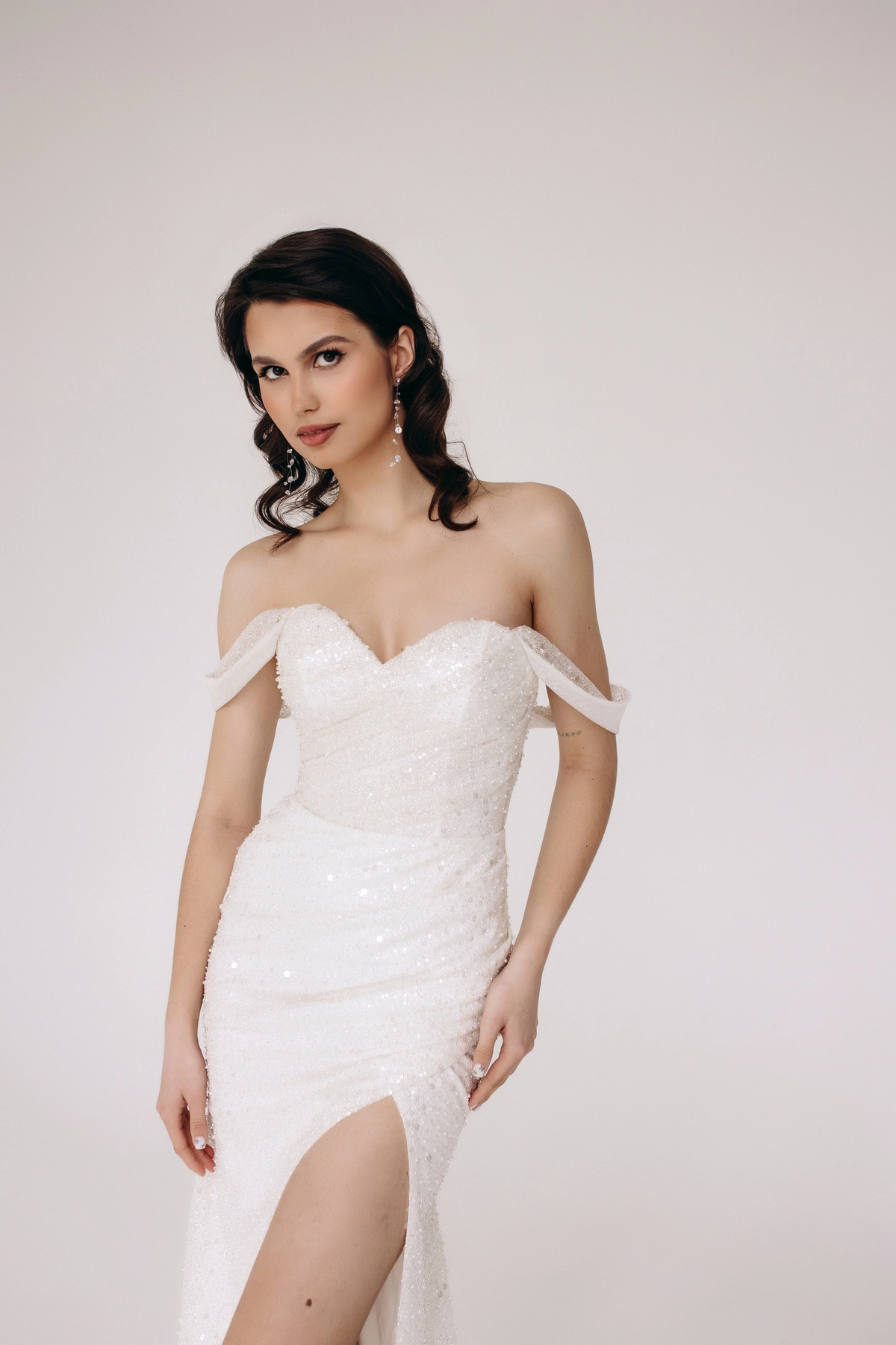 Lina – Cercei cu cristale plutitoare