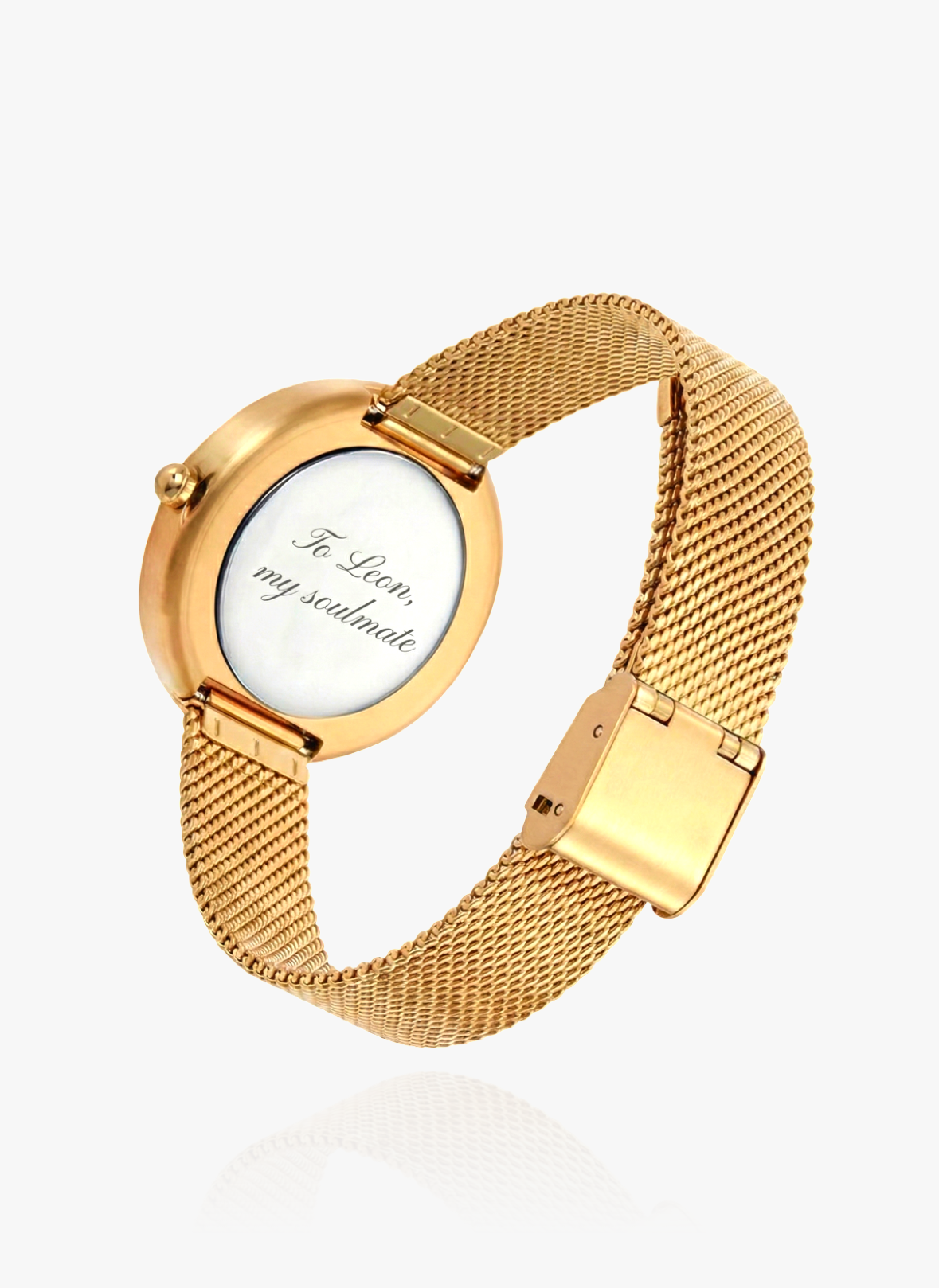 Ceas personalizat gravat – cadou romantic
