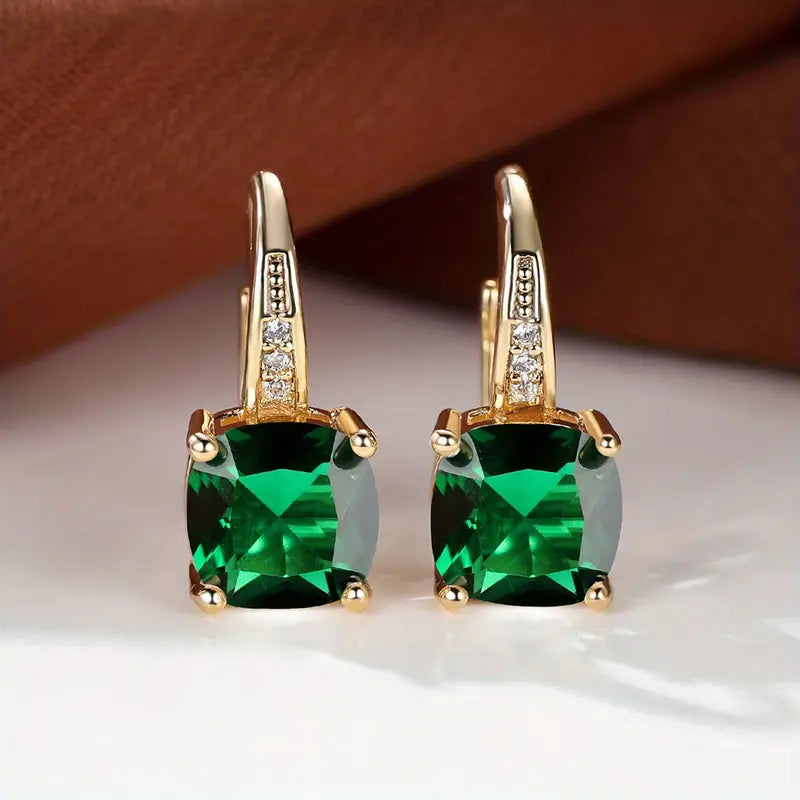 Piatră de safir mistică – Creole de culoare aurie