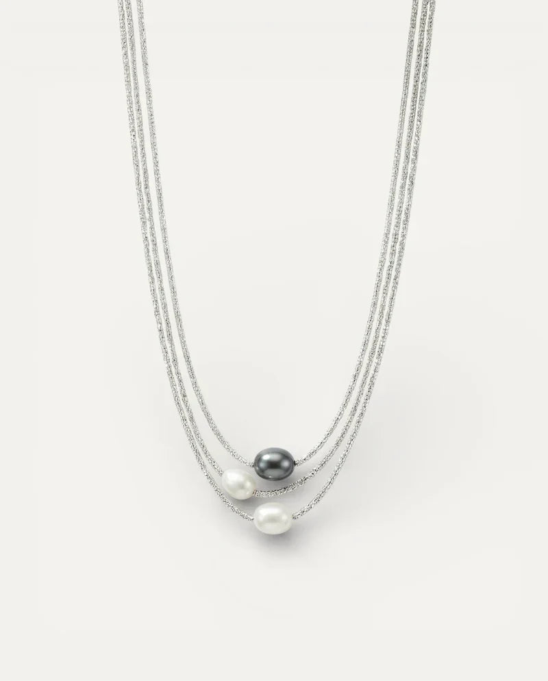 Perla eternității – Set de 3 coliere cu perle