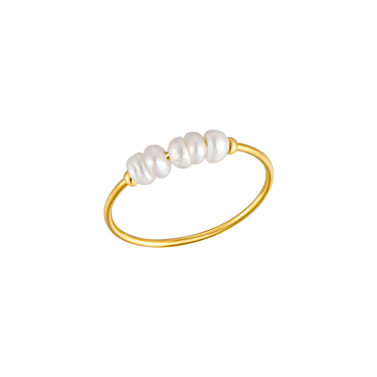 Nora – Inel cu mini perle