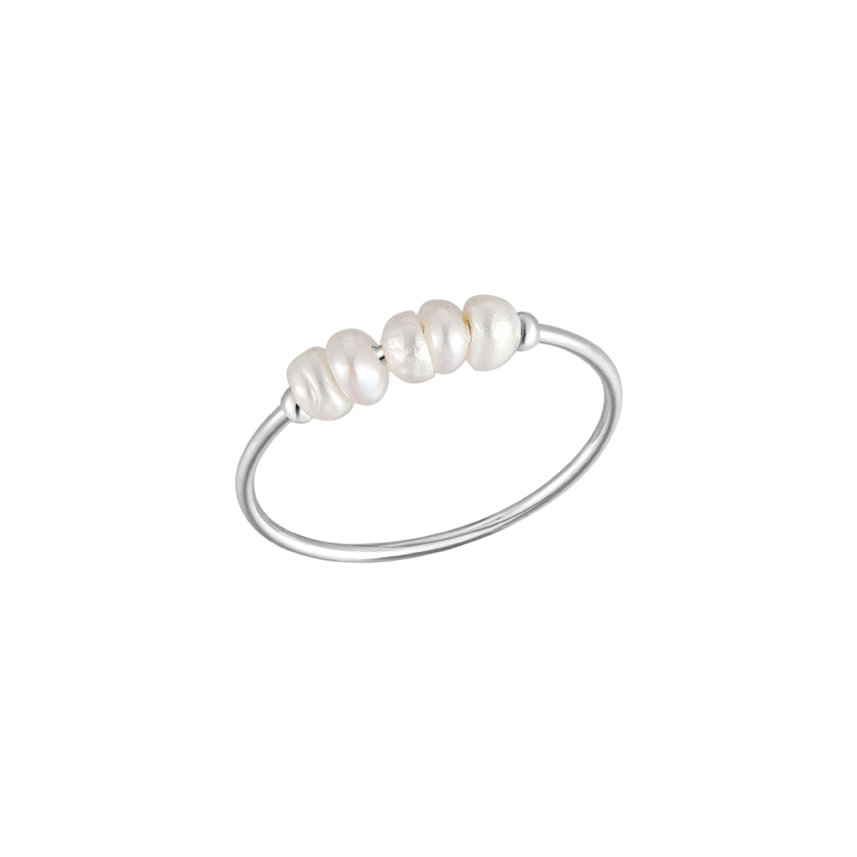 Nora – Inel cu mini perle