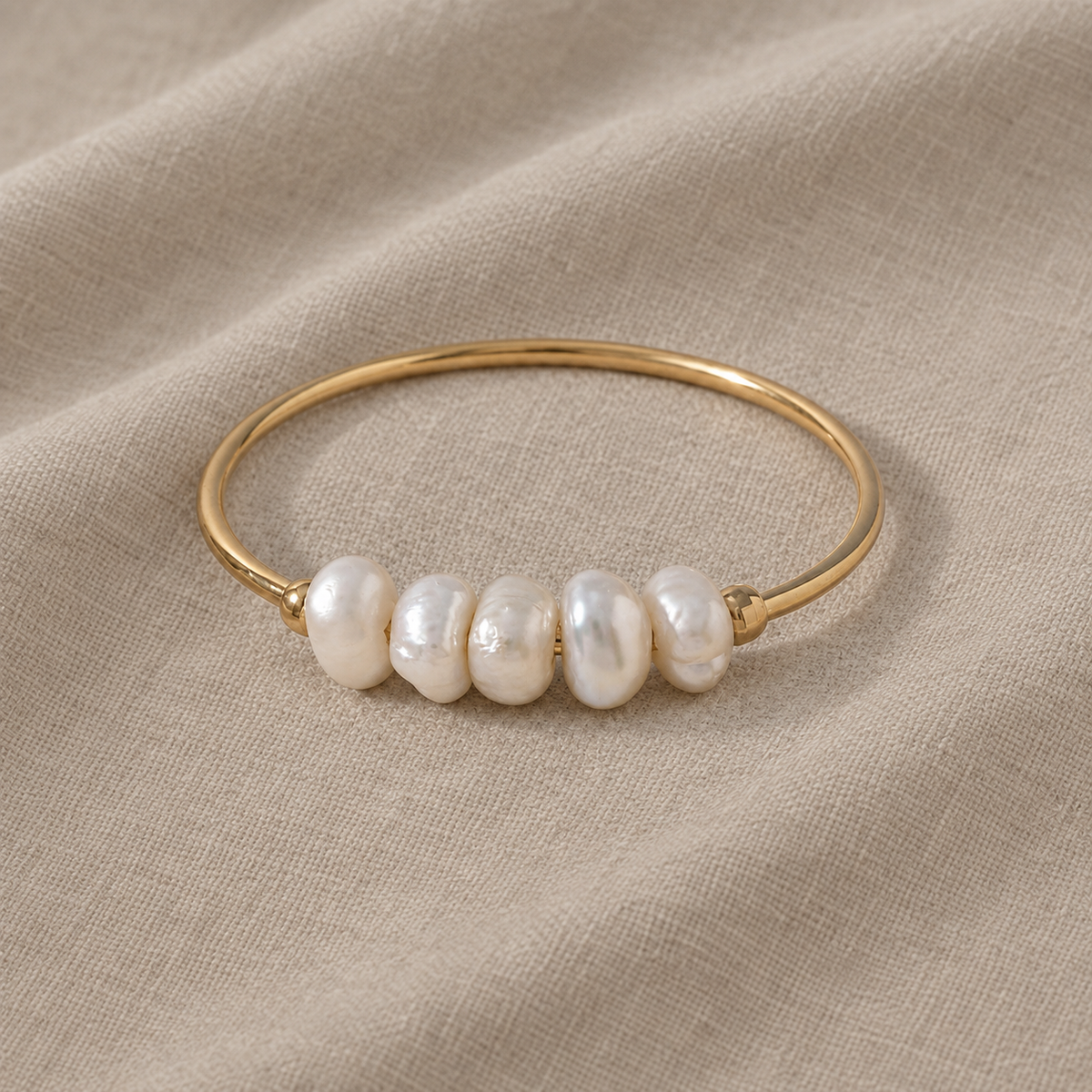 Aldona – Inel minimalist cu perlă de apă dulce