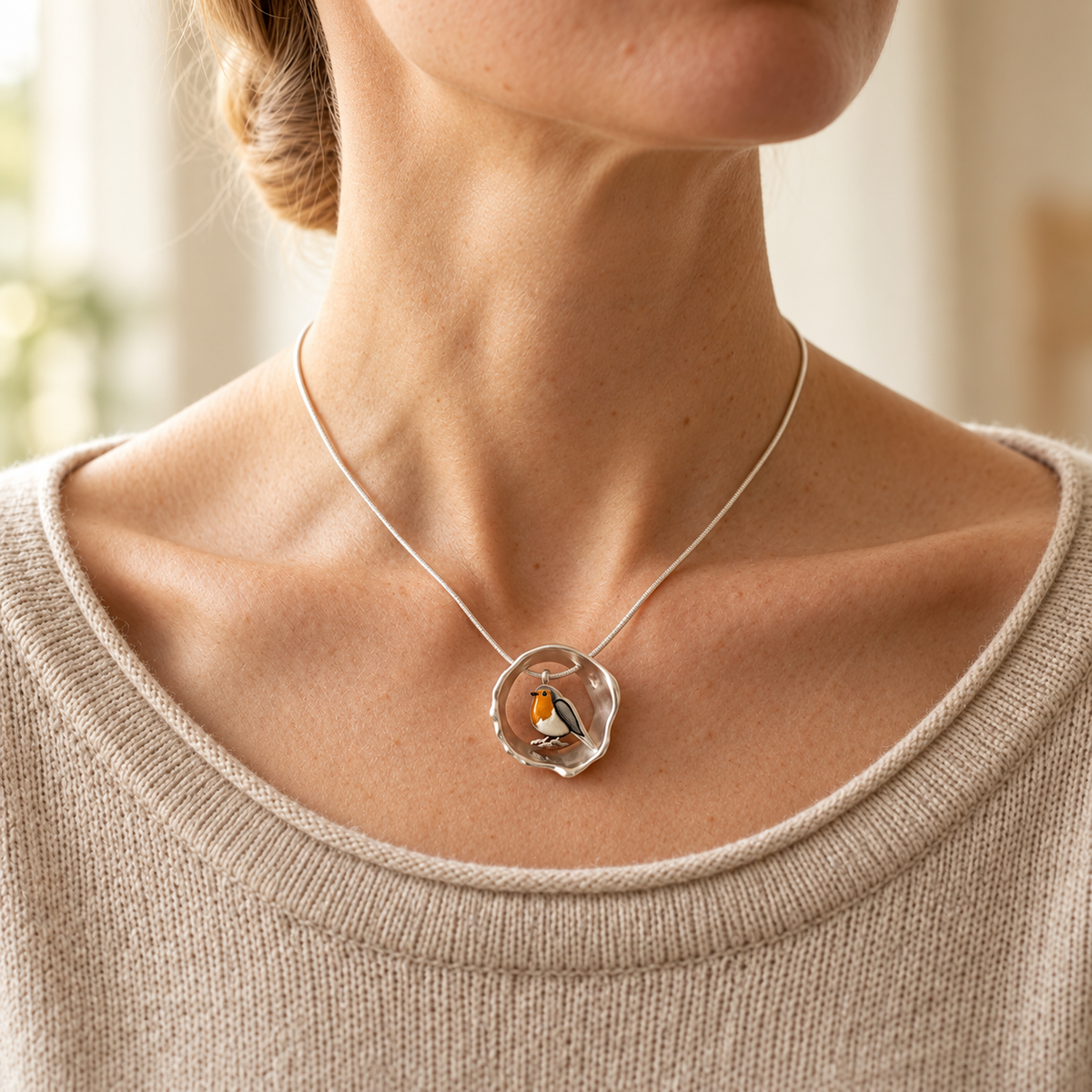 Inel organic transparent