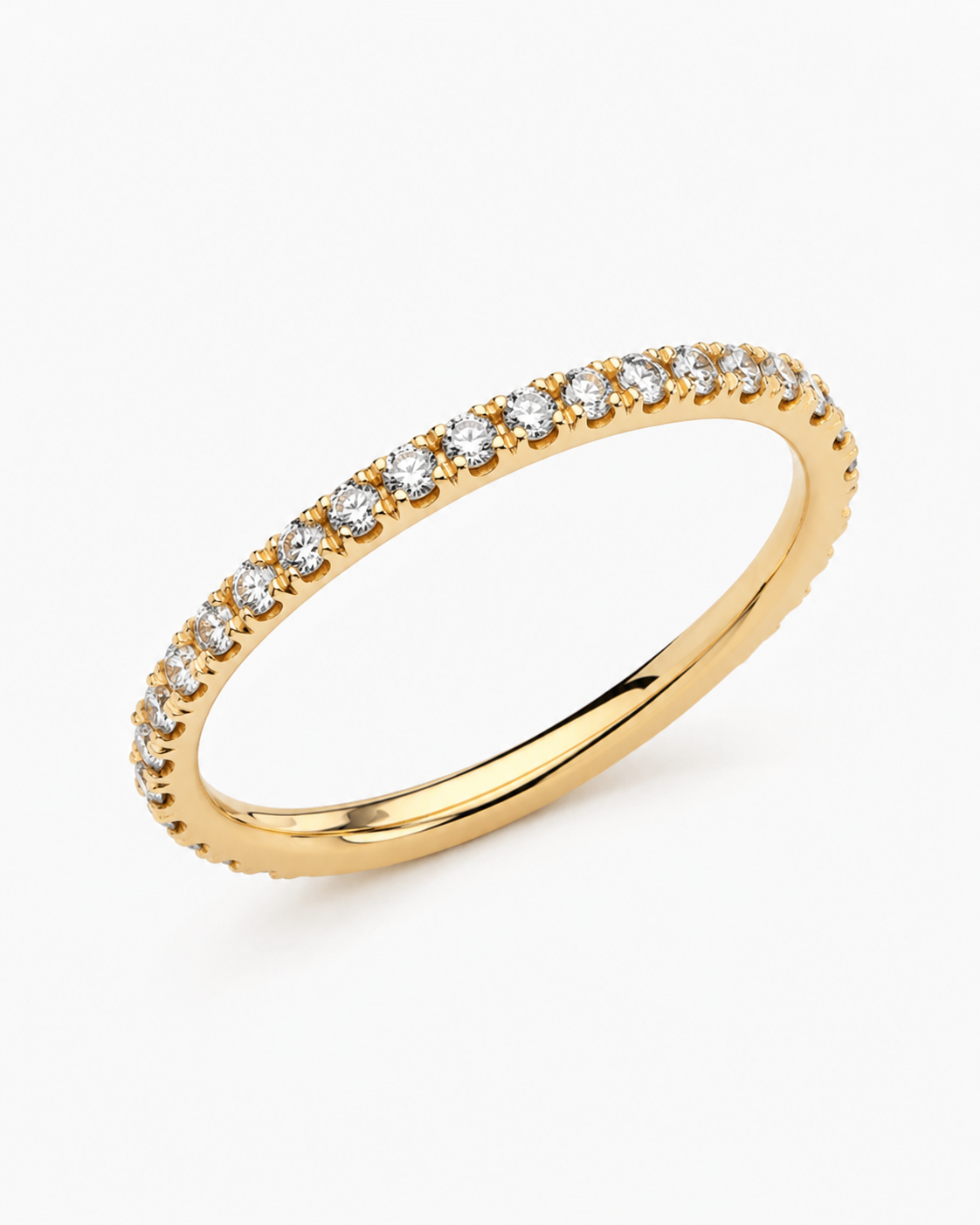 Melda – Inel eternity cu diamante