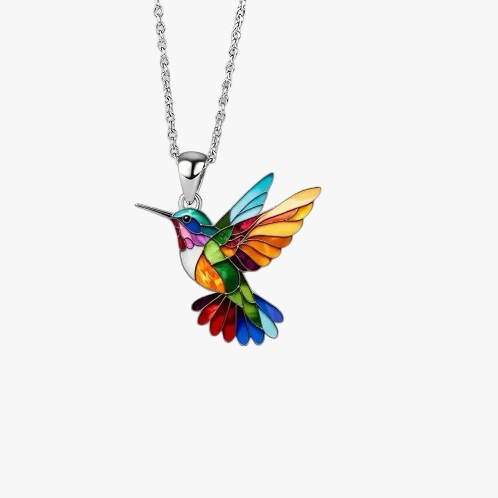 Pasăre colorată – Colier