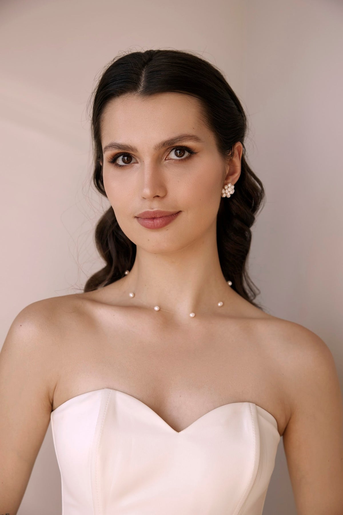 Liucija – Colier cu perle plutitoare