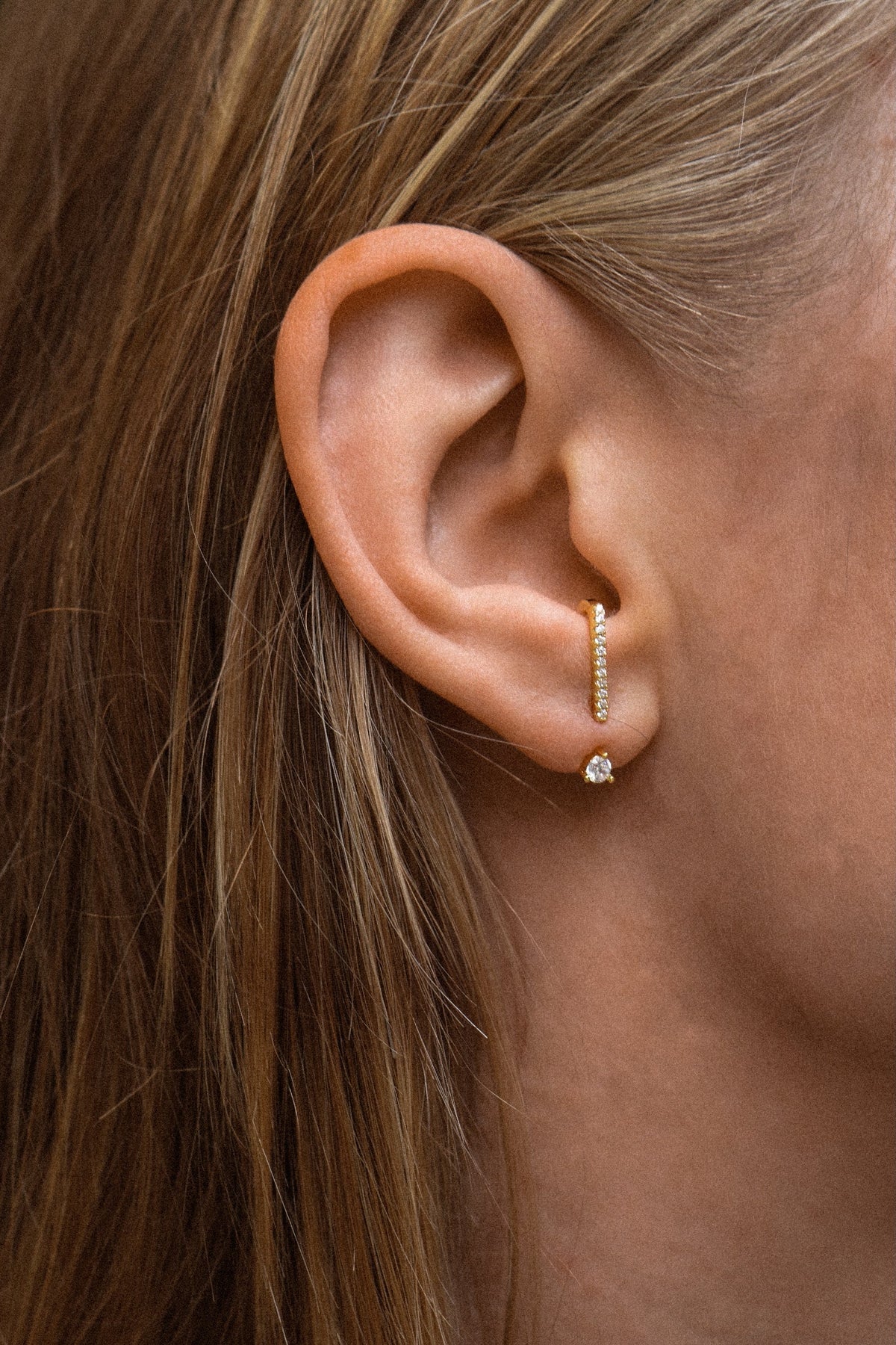 Cercei dubli din argint