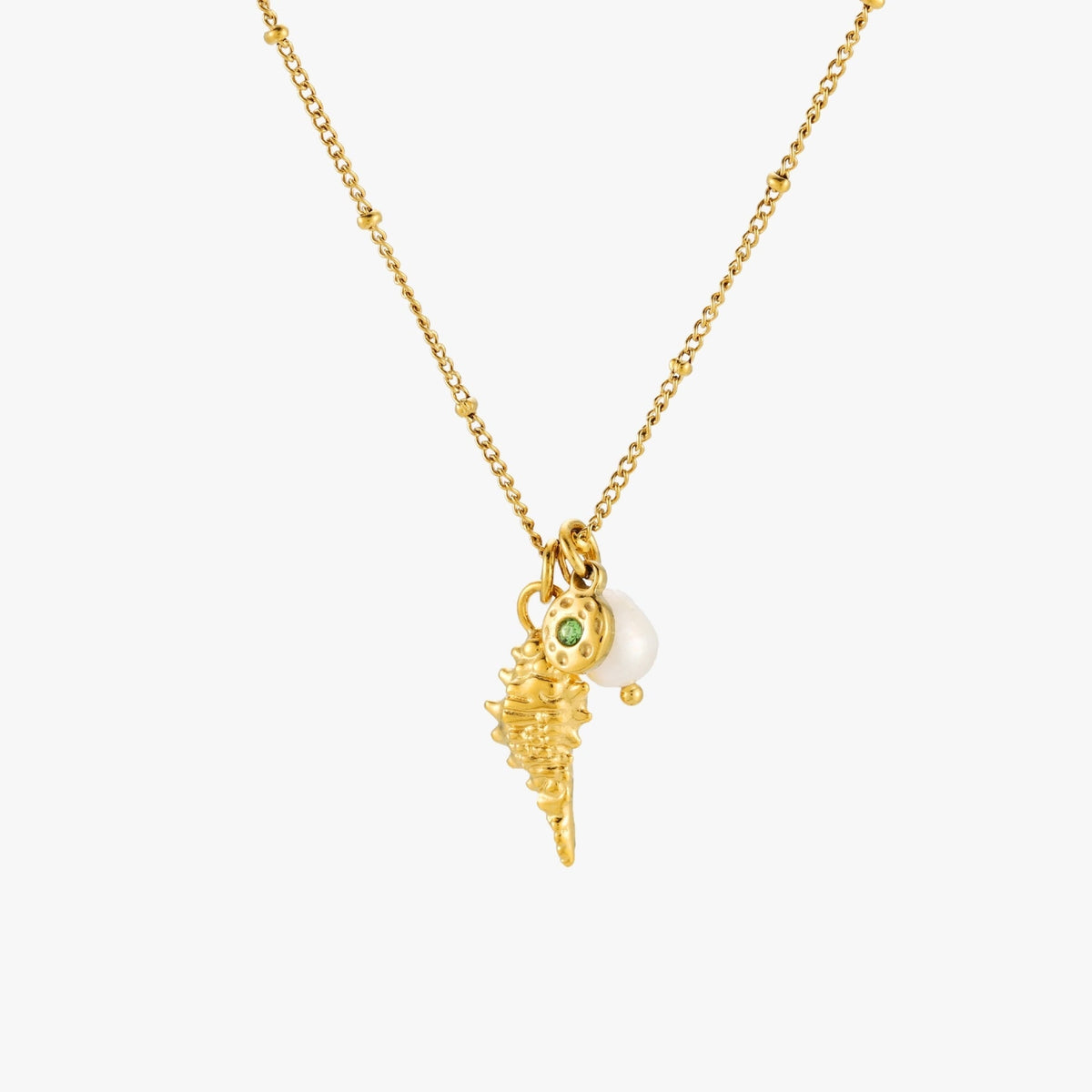 Colier cu amulete inspirate de ocean